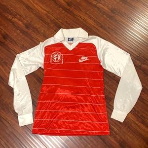 Vintage Nike 1980’s Soccer Jersey Blue Tag OG Size Small USA #20